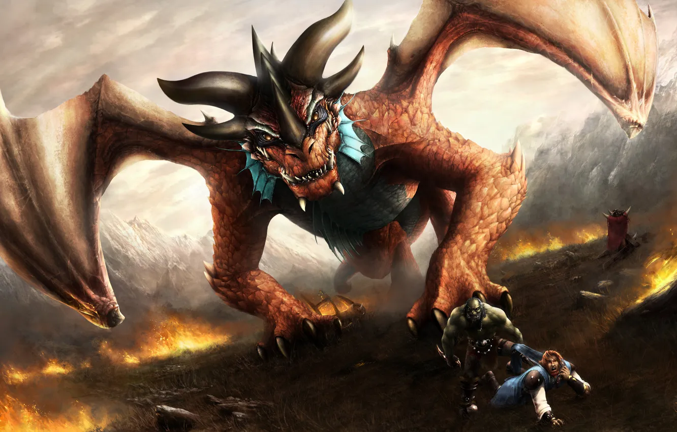 Photo wallpaper people, Orc, Day of the Dragonqueen