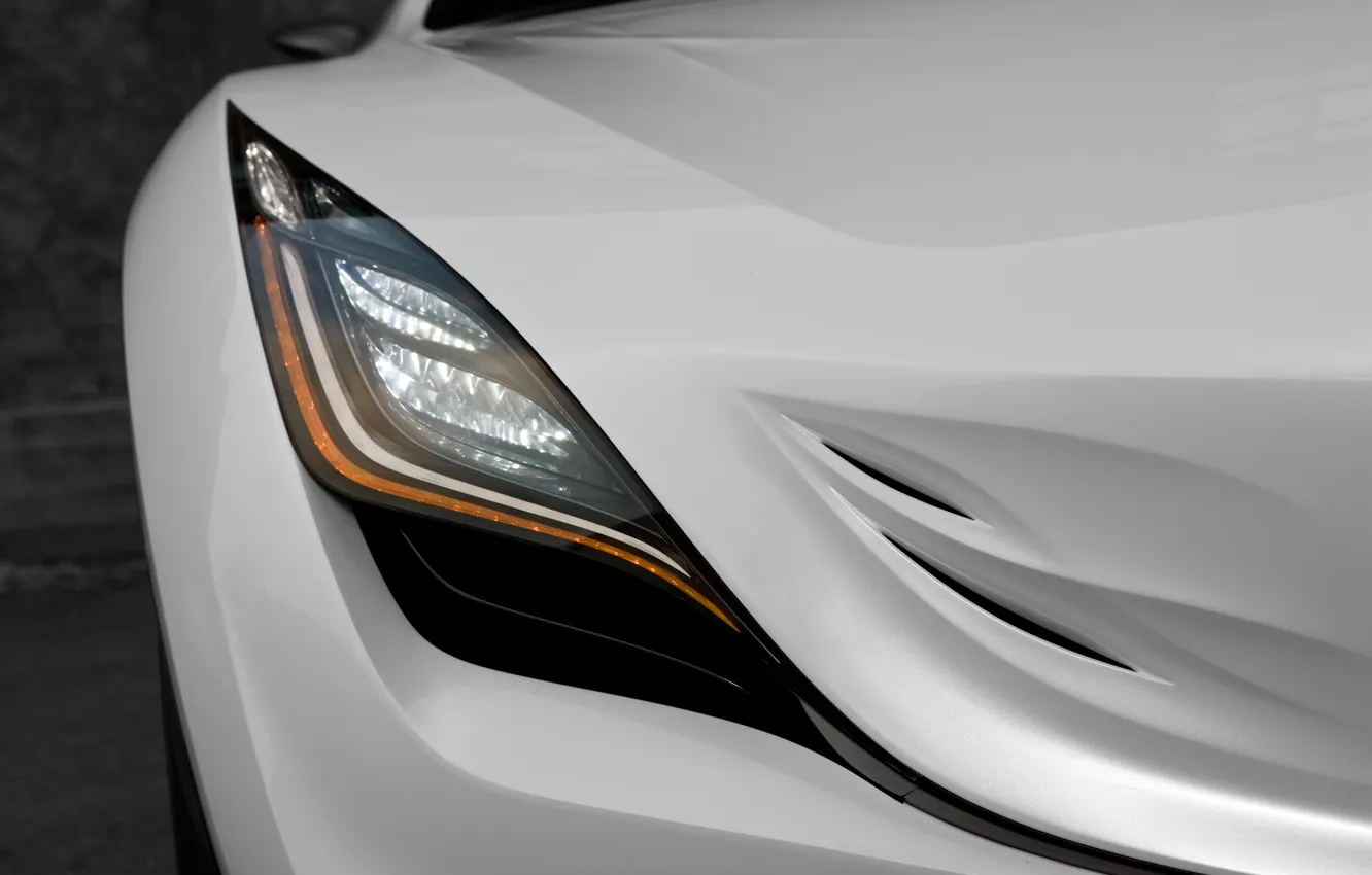 Photo wallpaper Concept, 2008, Mazda, the concept car, kazamai, Mazda, Mazda Kazamai Concept