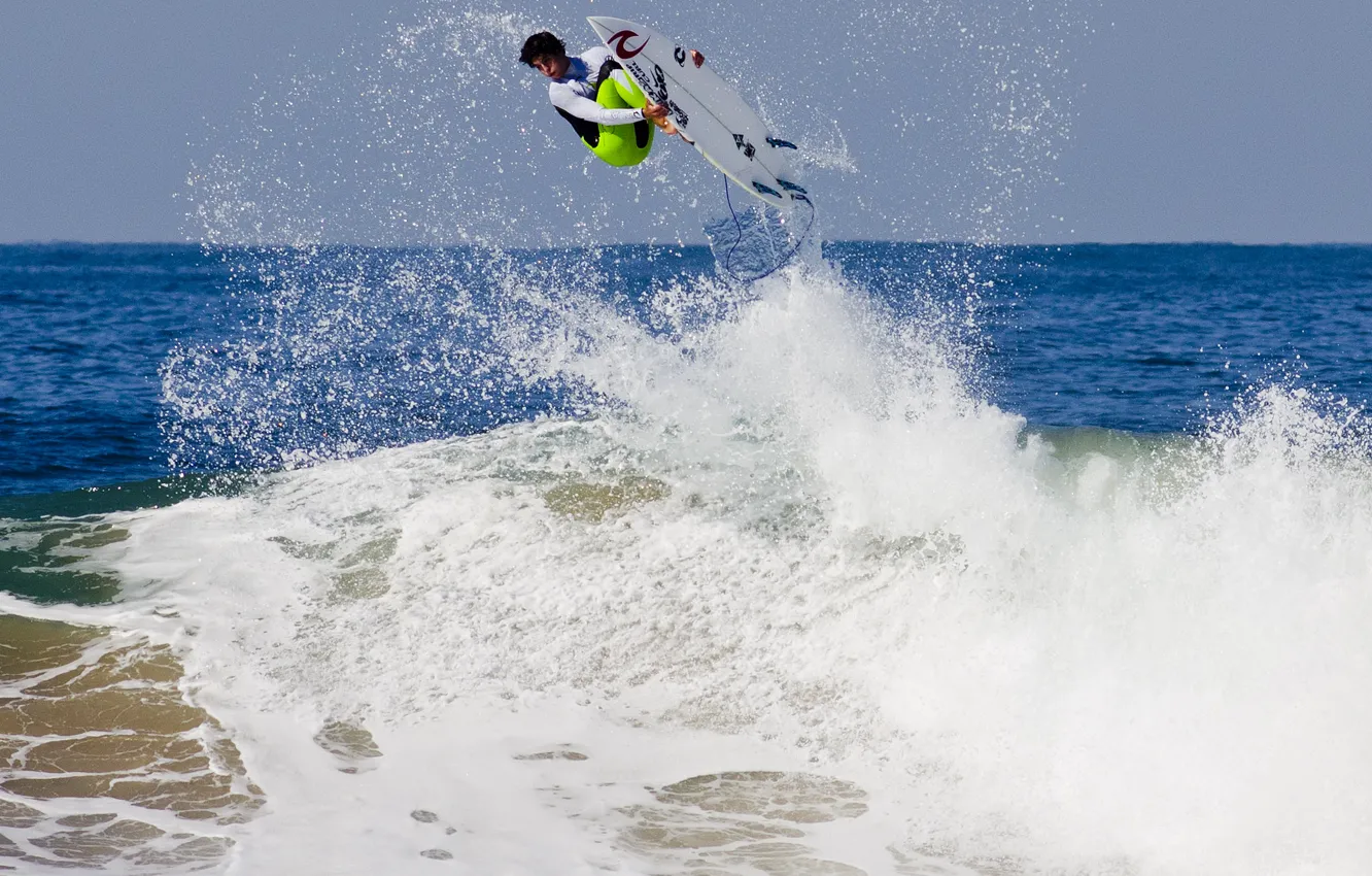 Photo wallpaper Surf, Gabriel Medina, Surfboard, Wave