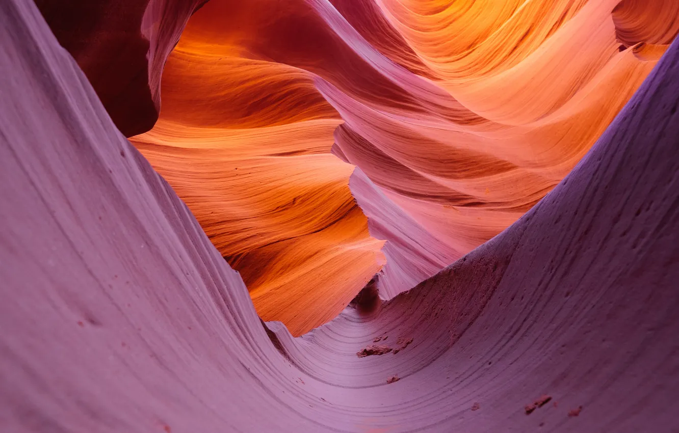 Photo wallpaper AZ, USA, USA, rock, Arizona, canyon, antelope canyon, antelope canyon