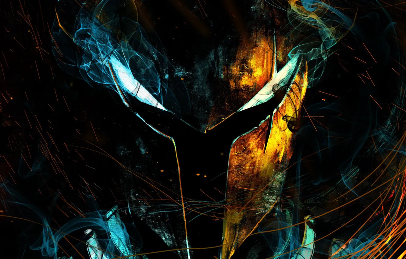 Photo wallpaper fiction, art, helmet, art