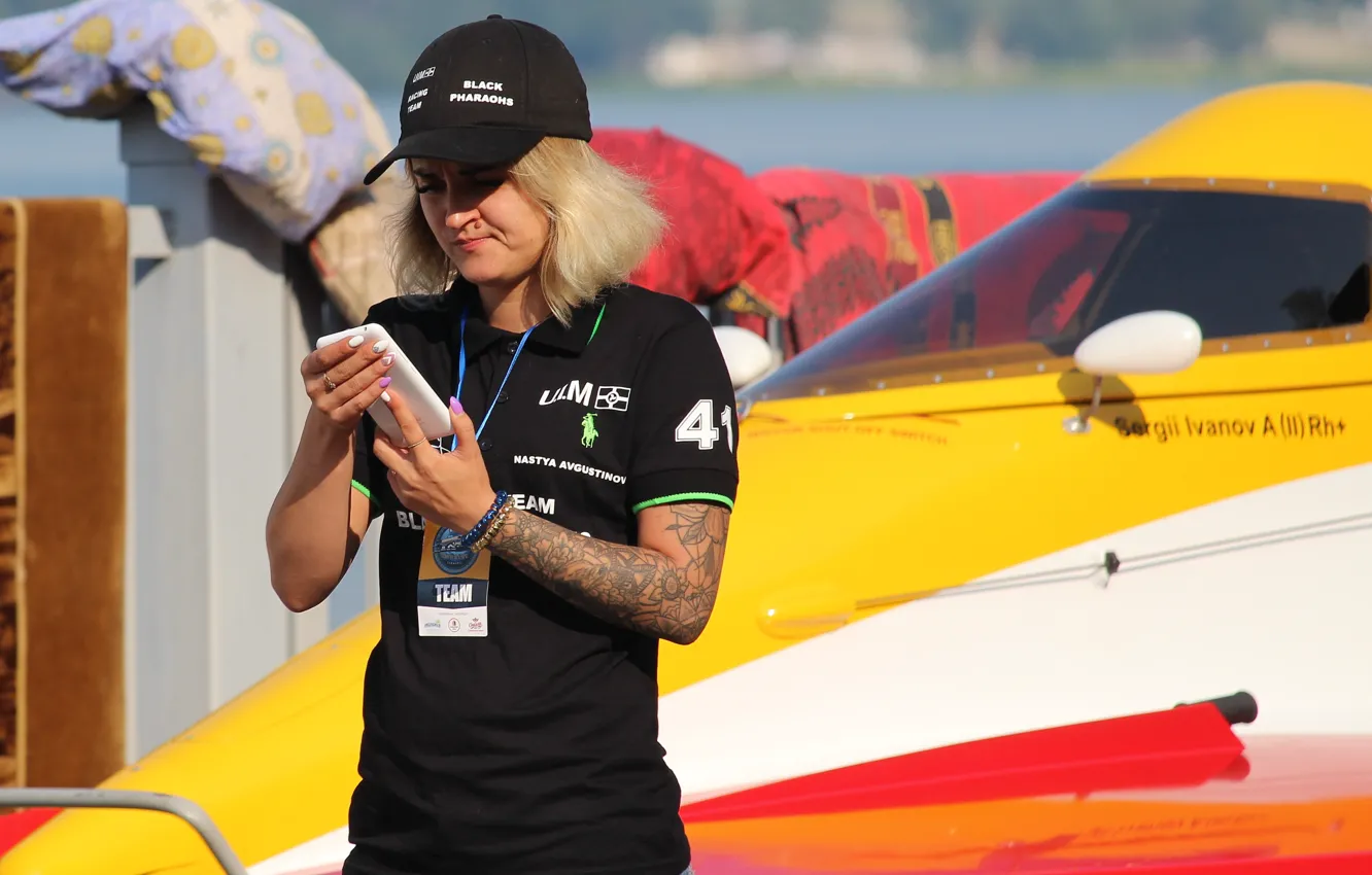 Photo wallpaper race, boat, speed