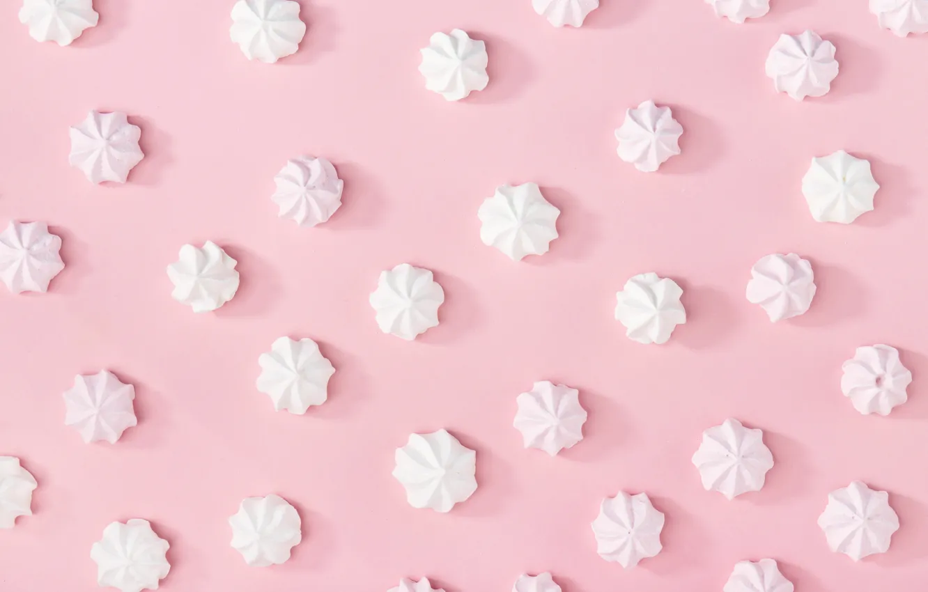 Photo wallpaper background, a lot, dessert, sweet, marshmallows, Valeria Maksakova