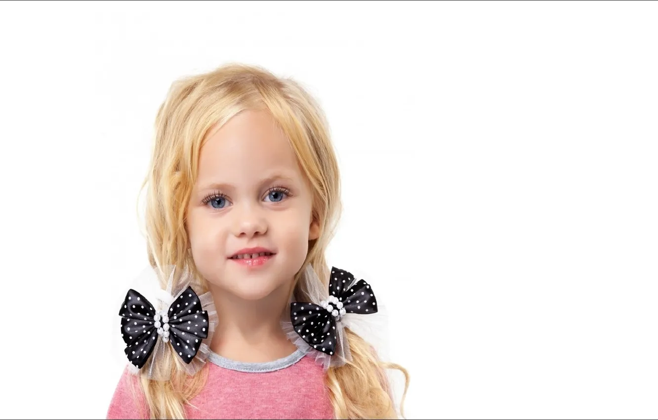 Photo wallpaper portrait, girl, mood, look, for children, portrait, teen