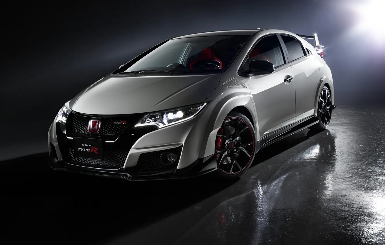 Photo wallpaper Honda, Honda, Civic, civici, Type R