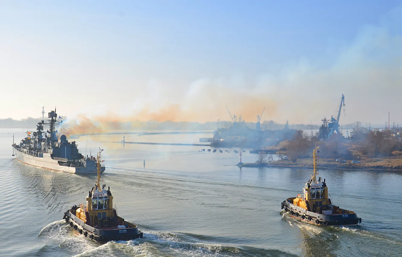 Photo wallpaper ship, Yaroslav The Wise, guard, access to the sea