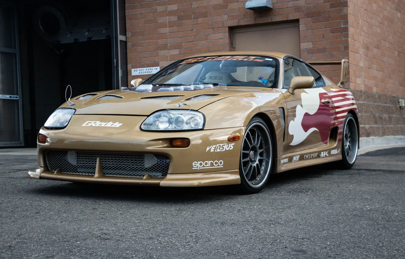 Photo wallpaper Toyota, Supra, The, Fast and the Furious
