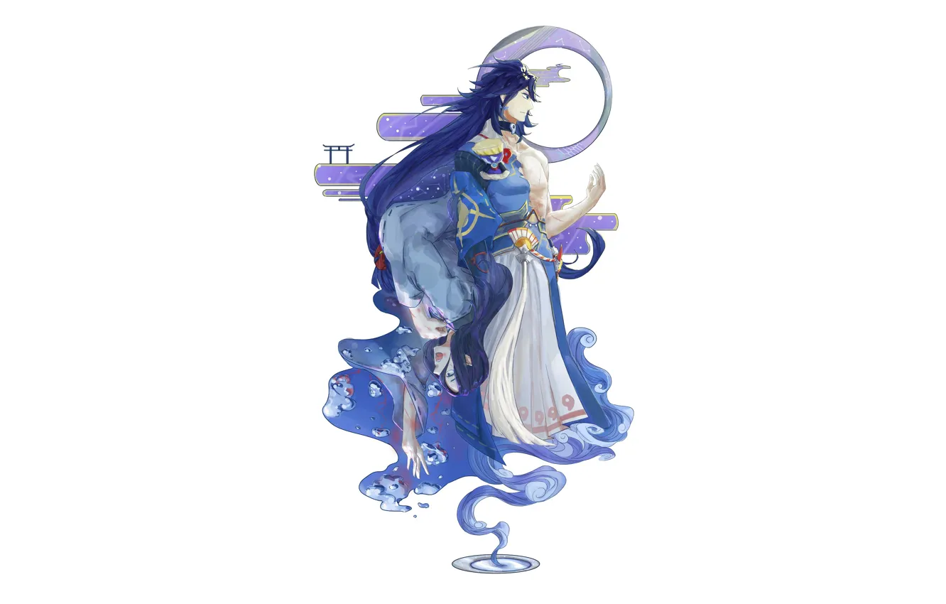 Photo wallpaper water, onmyoji, Onmyouji, Onmyouji (NetEase), Susabi, Pixiv Id 31697698