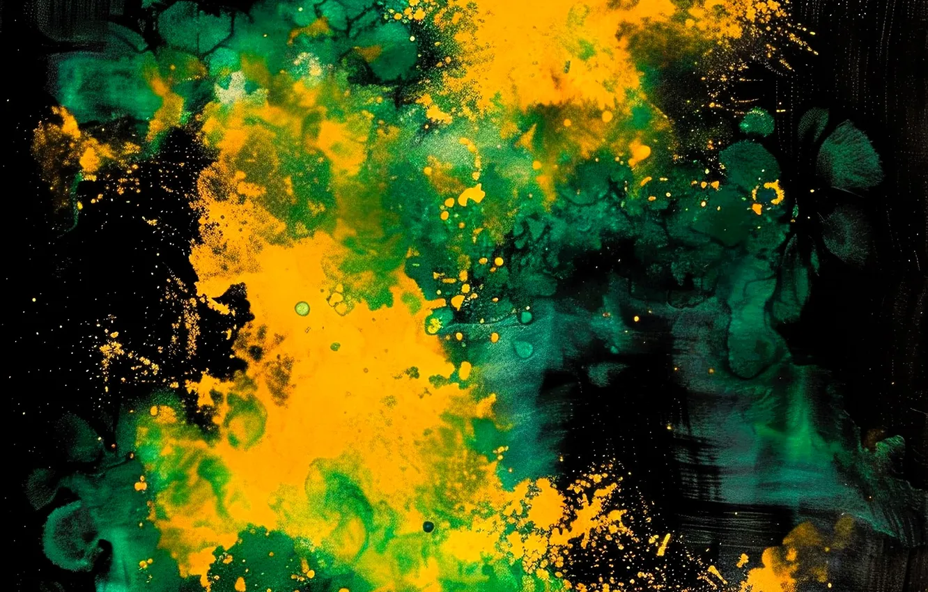 Photo wallpaper abstraction, paint, color, art