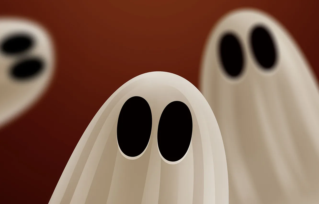 Photo wallpaper sheet, flyer, Ghost