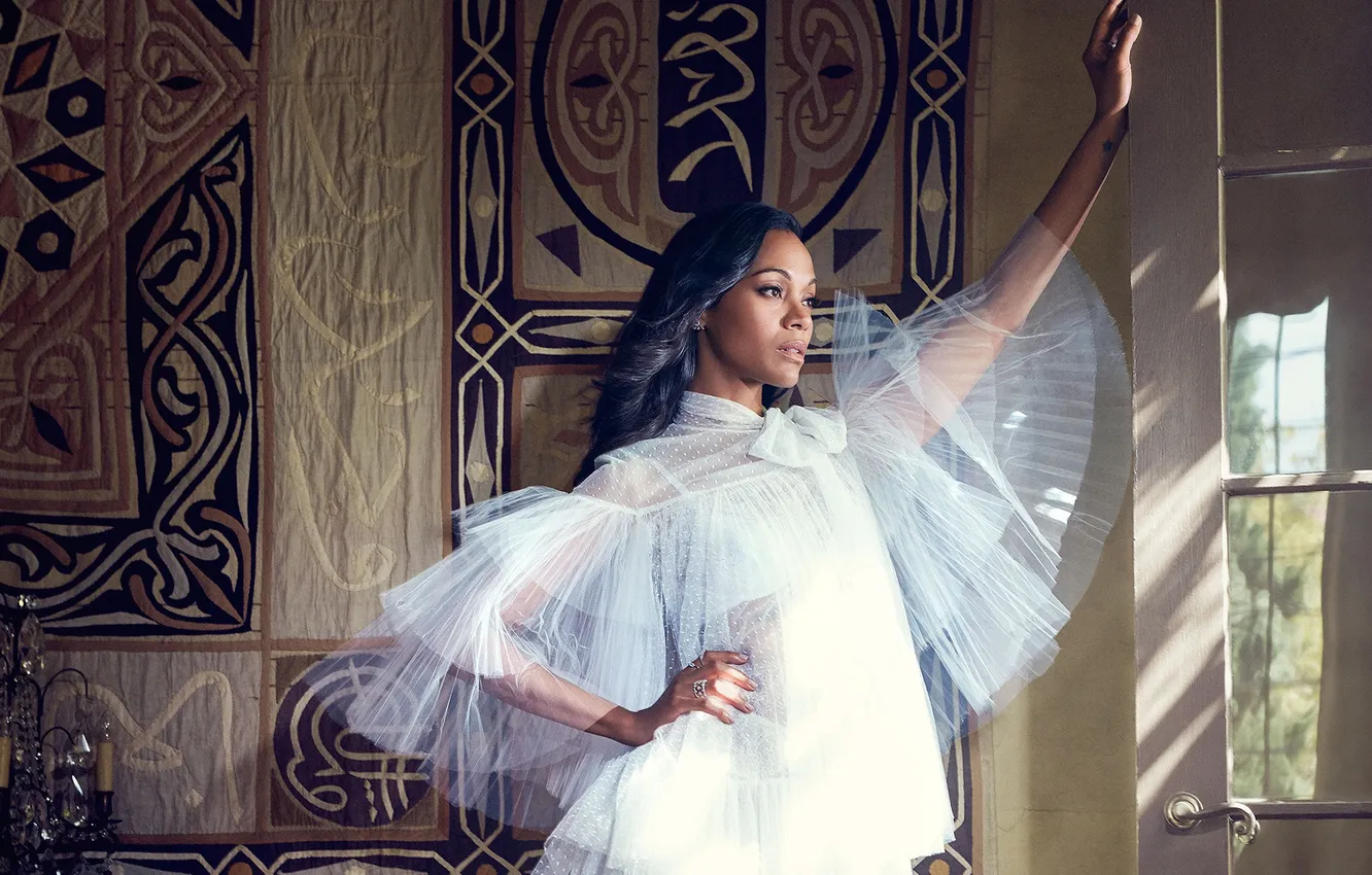 Photo wallpaper pose, model, makeup, dress, actress, brunette, hairstyle, is