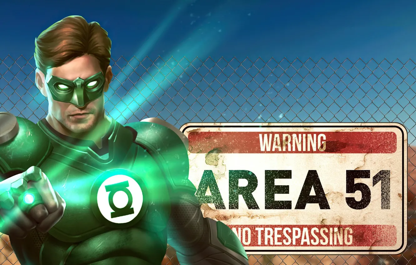 Photo wallpaper Green Lantern, DC Comics, Injustice 2