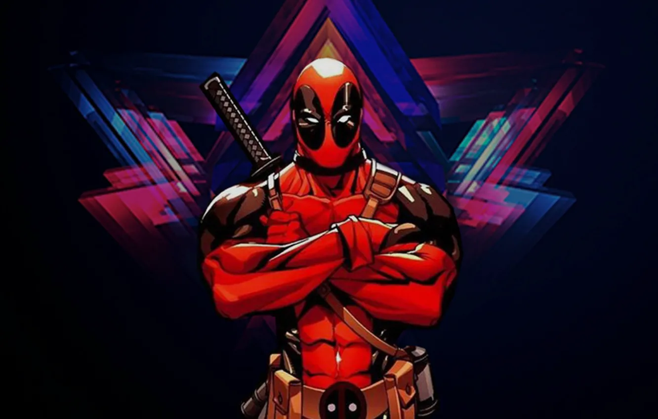 Photo wallpaper comics, deadpool, cool