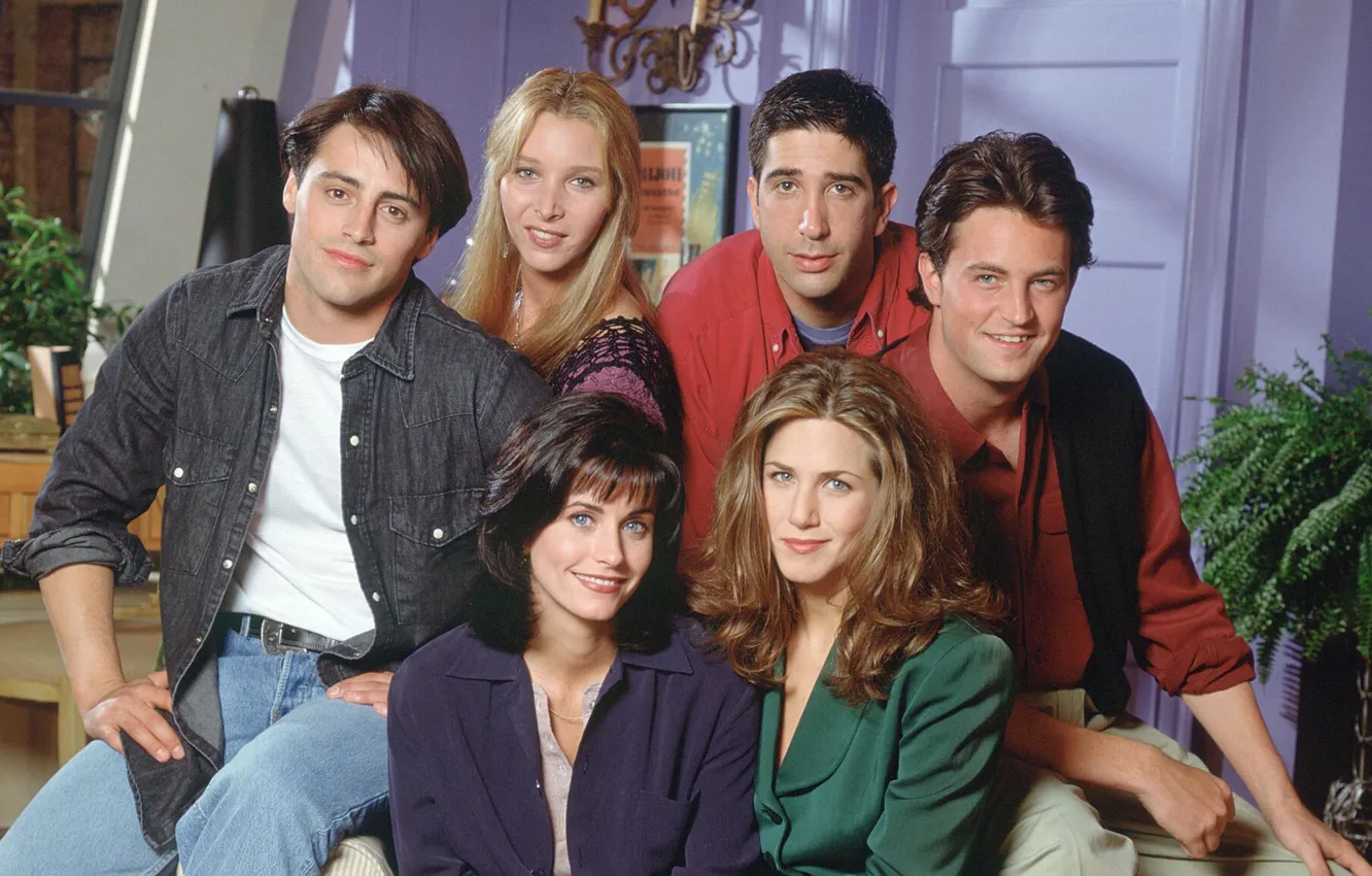 Photo wallpaper movie, friends, Characters, Artists, tv series