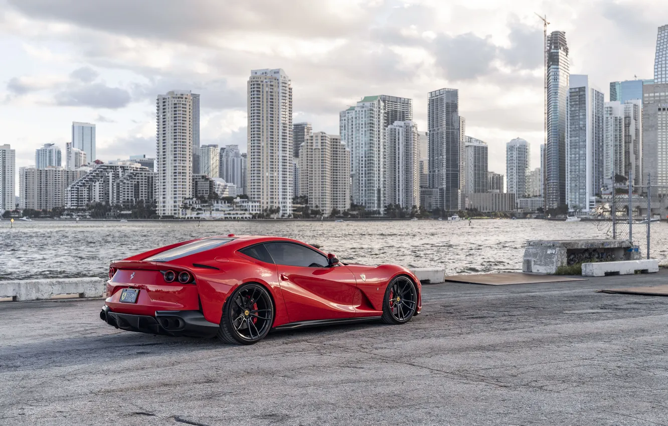 Photo wallpaper car, wallpaper, Ferrari, Supercar, Superfast, 812