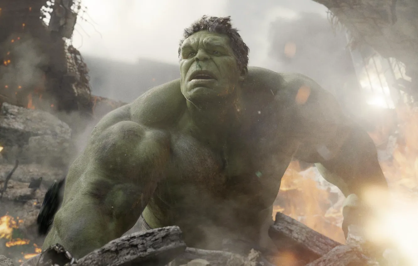 Photo wallpaper Hulk, Hulk, The Avengers, The Avengers, Avengers