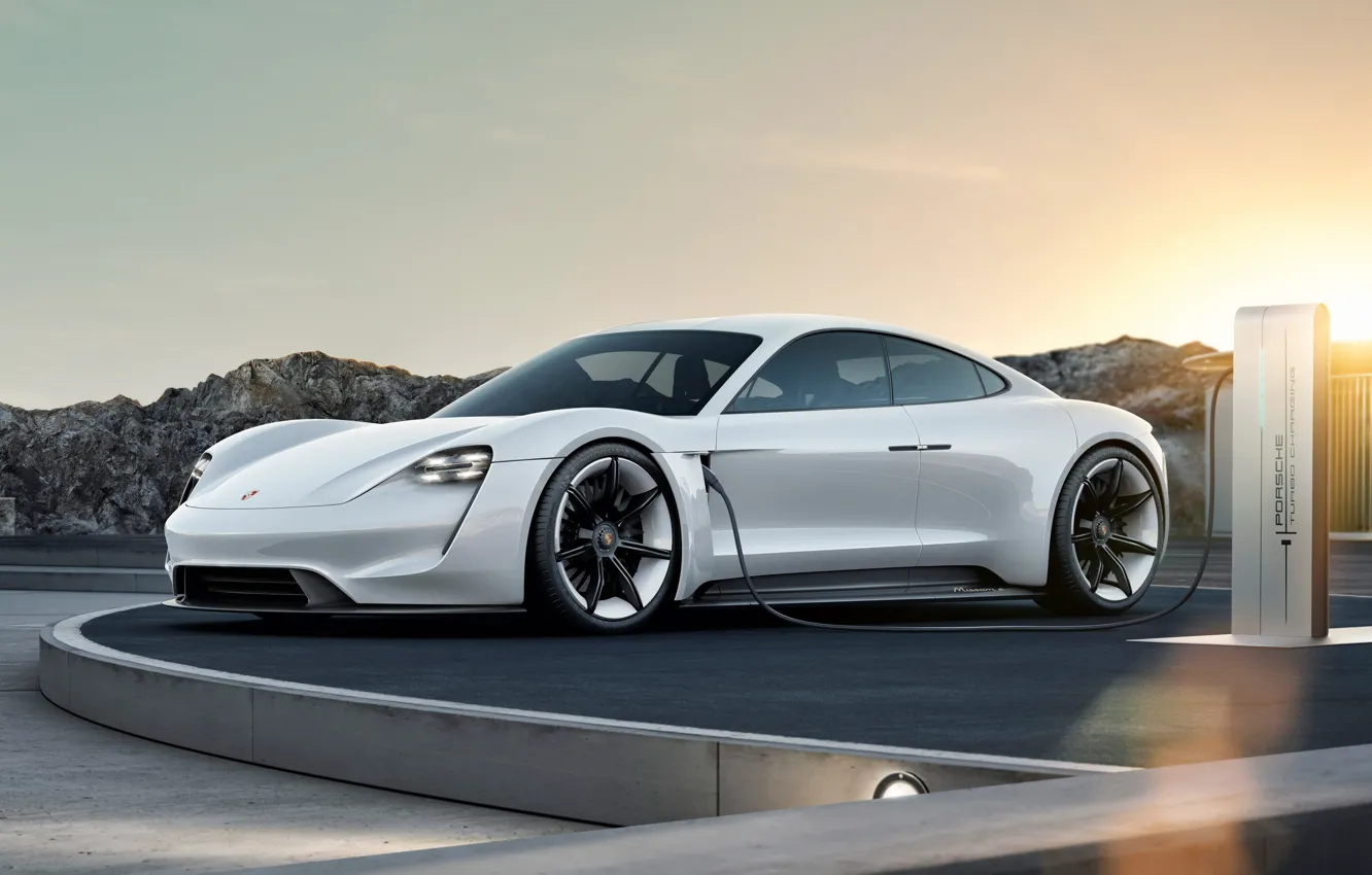 Photo wallpaper Concept, Porsche, Mission E