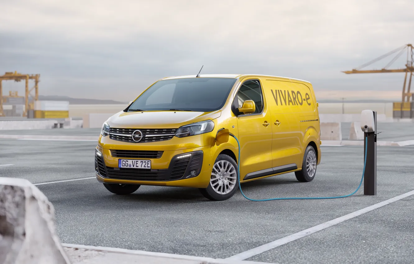 Photo wallpaper Opel, van, Vivaro, Electric Vehicle