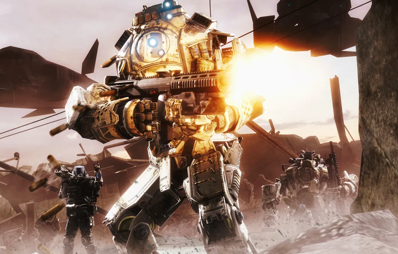 Photo wallpaper Atlas, Titanfall, Respawn Entertainment, fps