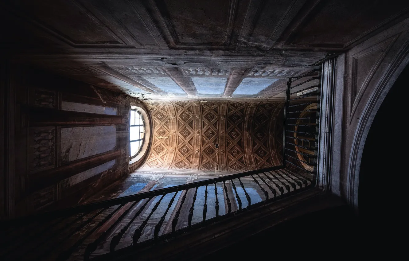 Photo wallpaper background, home, ladder