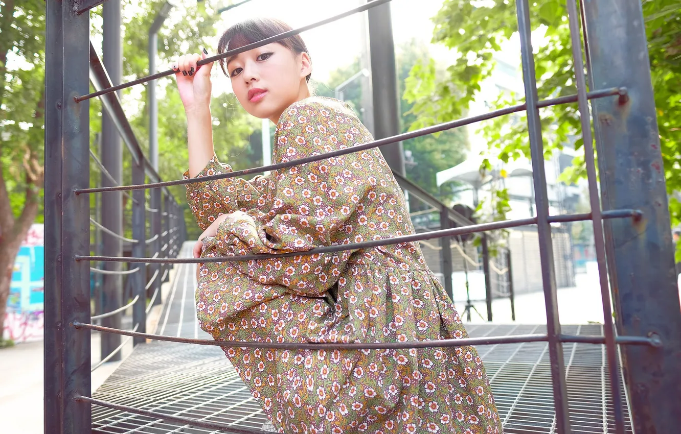 Photo wallpaper summer, look, face, dress, Asian