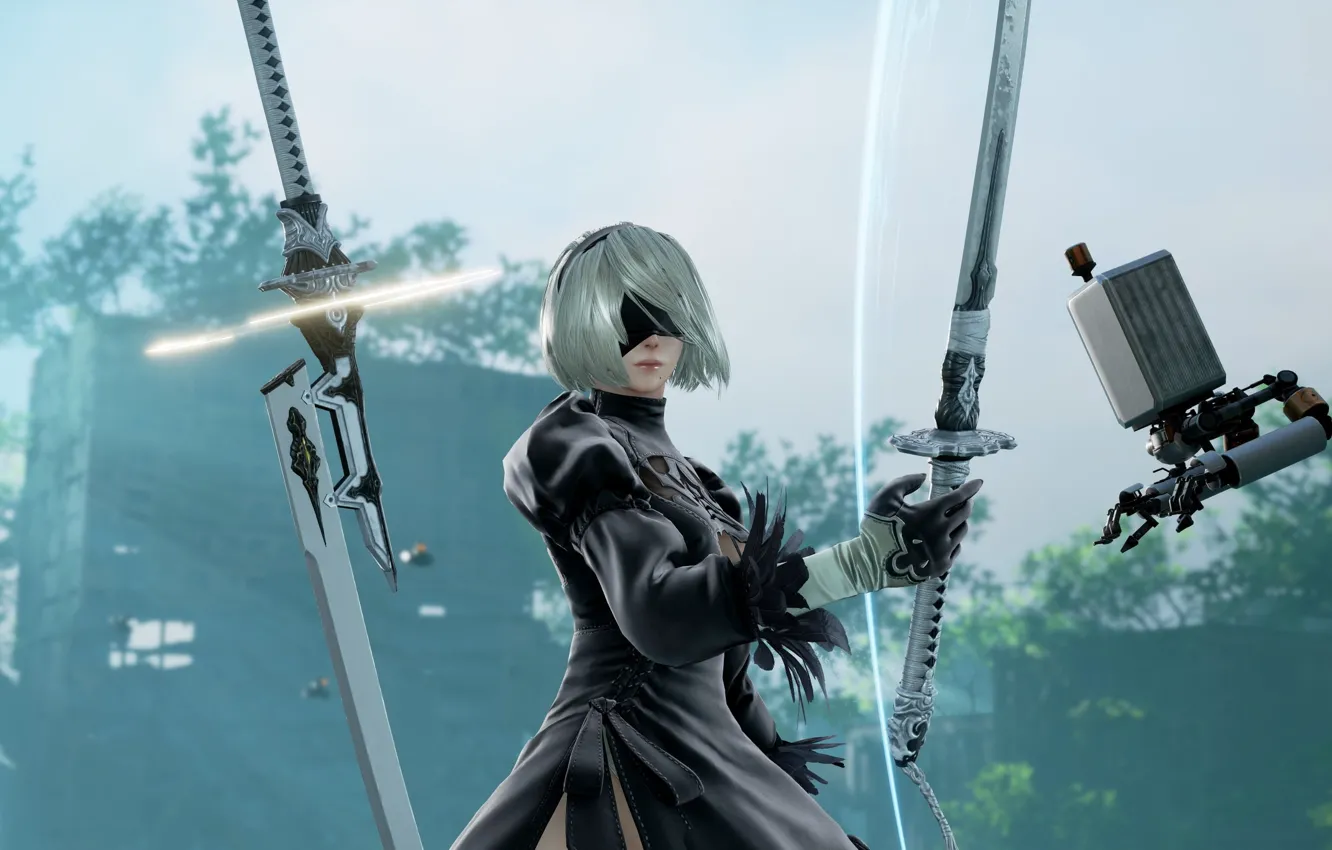 Photo wallpaper Nier Automata, Nier Automata 2019, 2019-games
