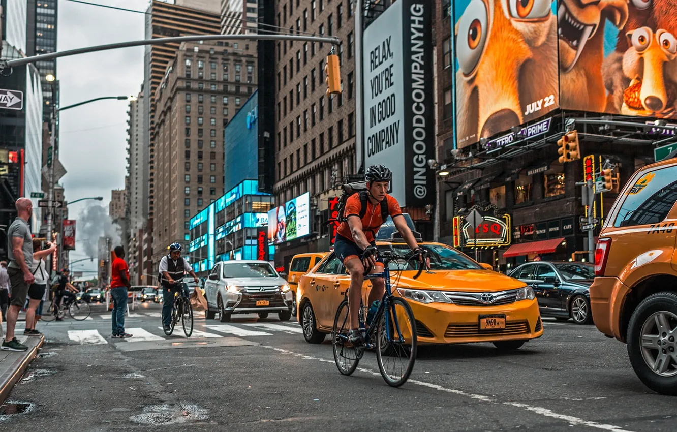 Photo wallpaper movement, New York, USA, USA, New York