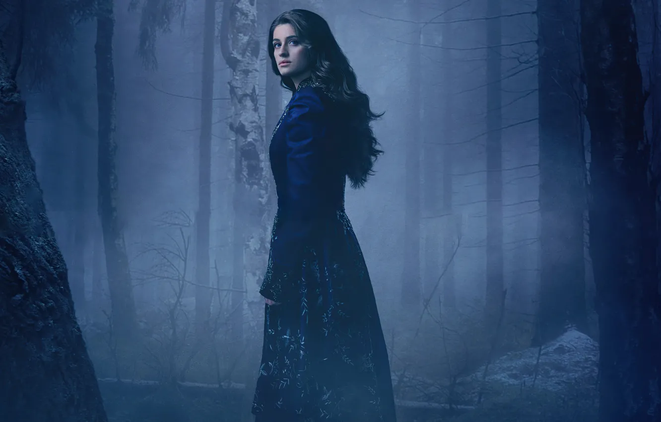 Photo wallpaper forest, look, pose, the series, The Witcher, The Witcher, Netflix, Yennefer