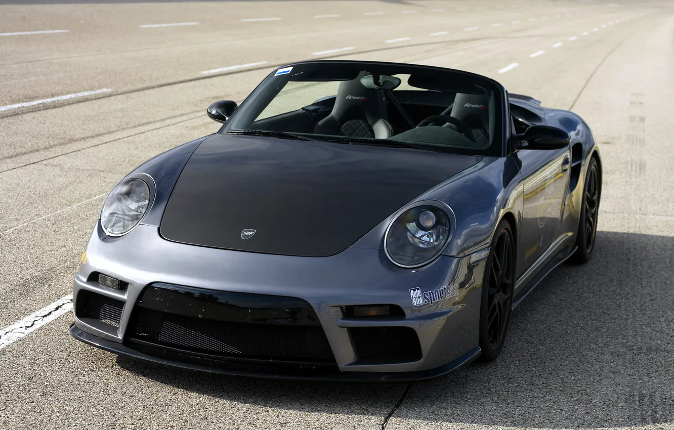 Photo wallpaper drive, track, 911, Porsche, convertible, Porsche, racing, test