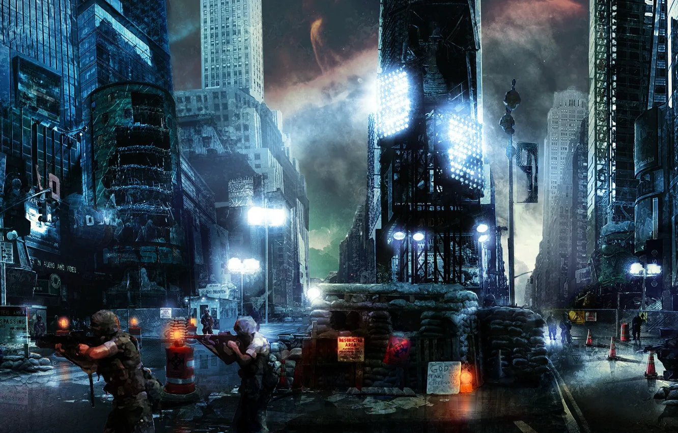 Photo wallpaper Prototype, New York, army