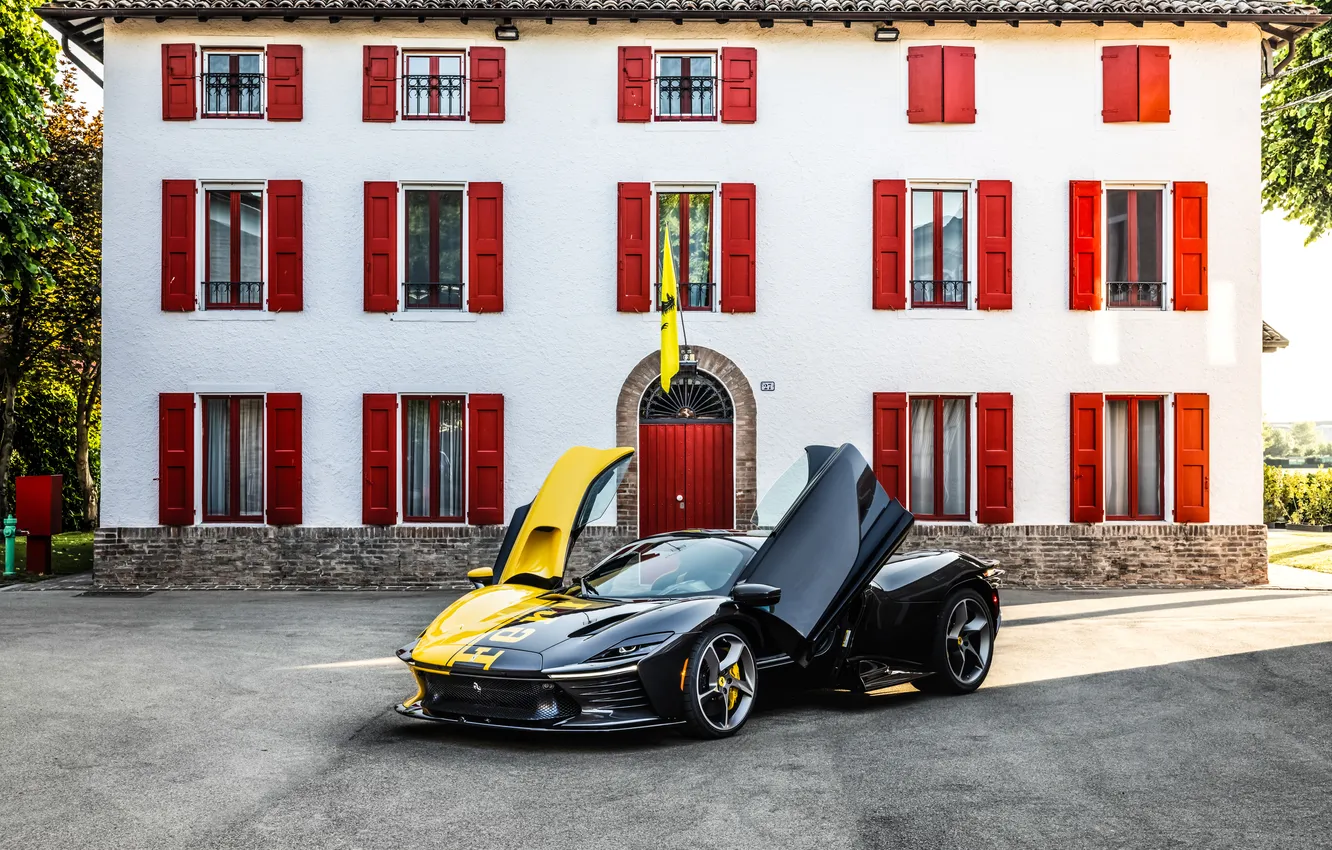 Photo wallpaper Ferrari, supercar, Supercar, the only instance, Tailor Made, 2025, The only instance, Daytona SP3