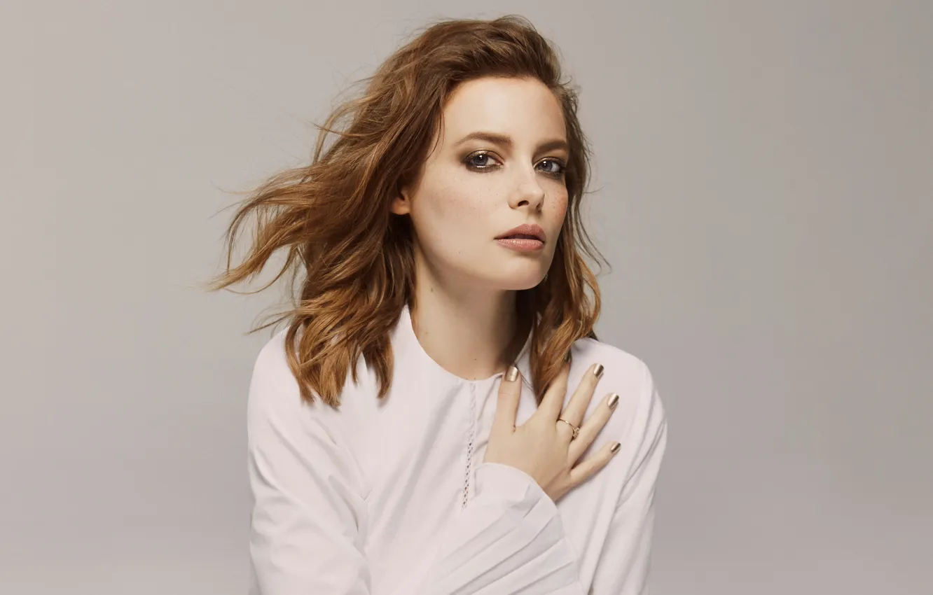 Photo wallpaper background, portrait, makeup, actress, hairstyle, photographer, brown hair, journal