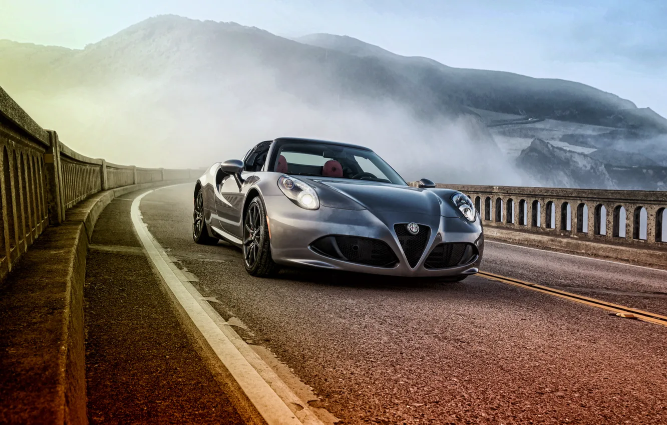 Photo wallpaper Alfa Romeo, Alfa Romeo, Spider, US-spec, 2015, 960