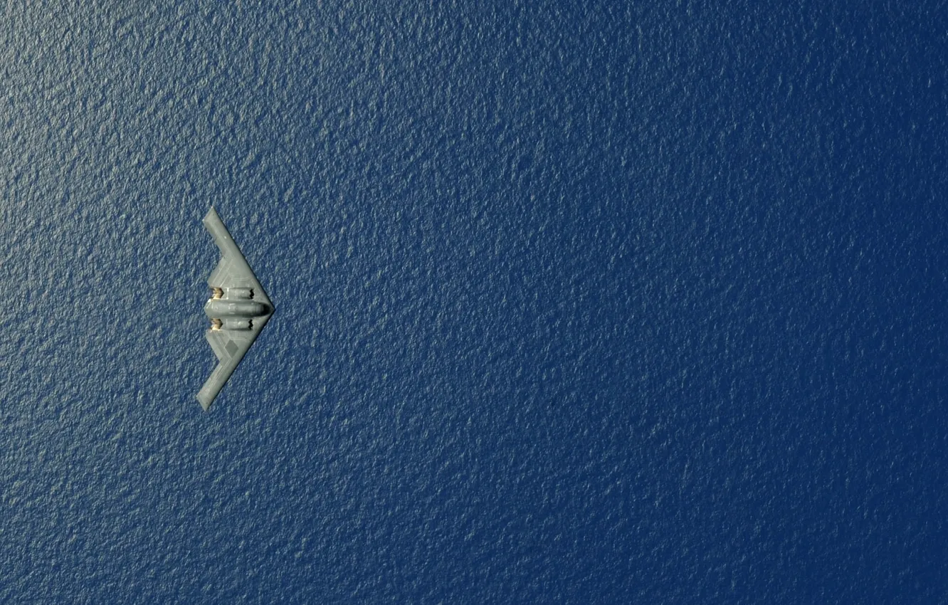 Photo wallpaper flight, the ocean, B-2 Spirit, U.S. Air Force