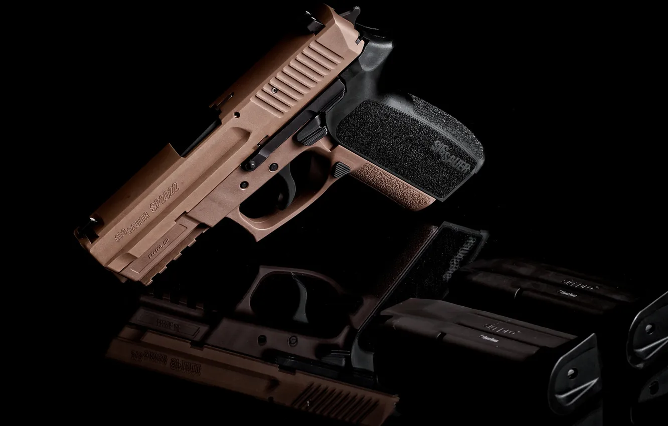 Photo wallpaper gun, weapons, Sig Sauer, SP2022, Sig Pro