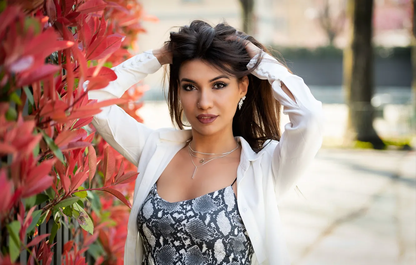 Photo wallpaper look, sexy, beauty, Daniela