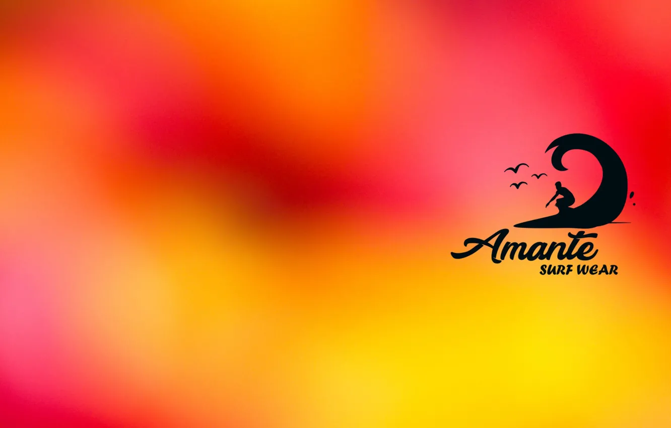 Photo wallpaper logo, surf, sports, LOVER