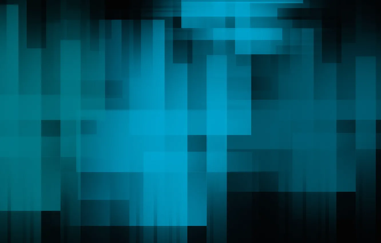 Photo wallpaper blue, cubes, black, texture, squares, motion squares