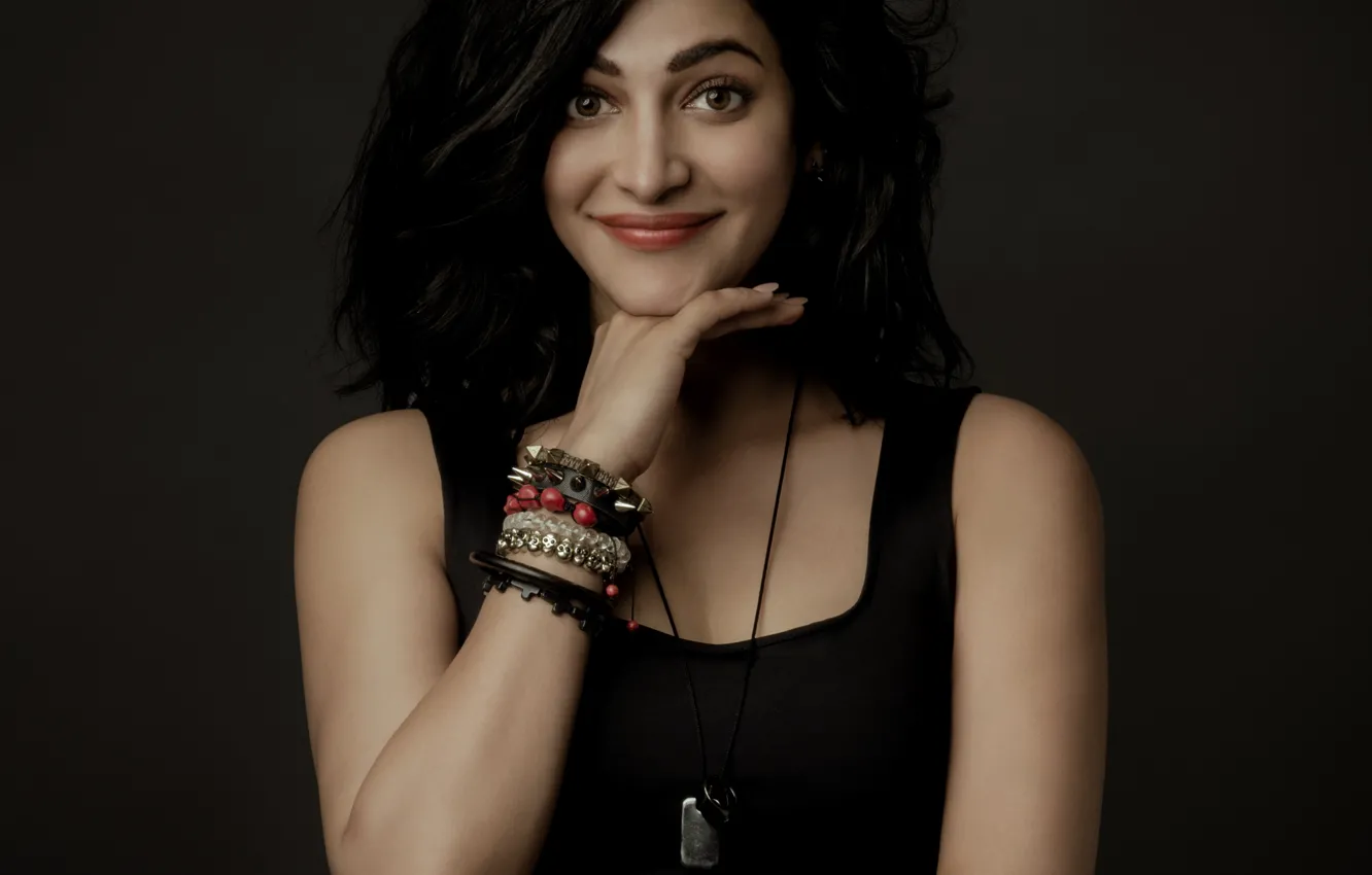 Photo wallpaper girl, hot, sexy, eyes, smile, beautiful, figure, model