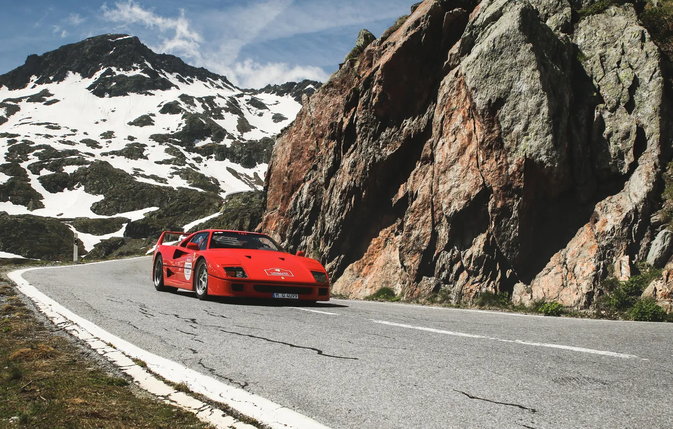 Photo wallpaper car, wallpaper, Ferrari, Supercar
