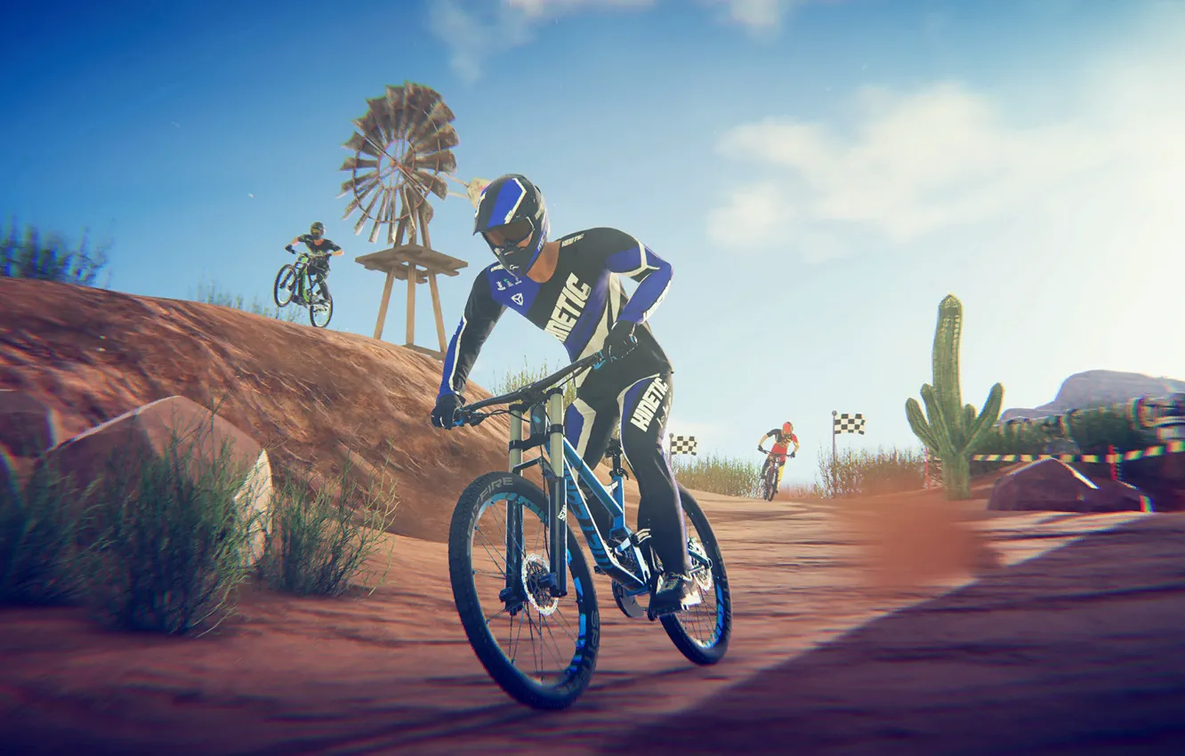 Photo wallpaper bike, game, bicycle, Cycling, Descenders