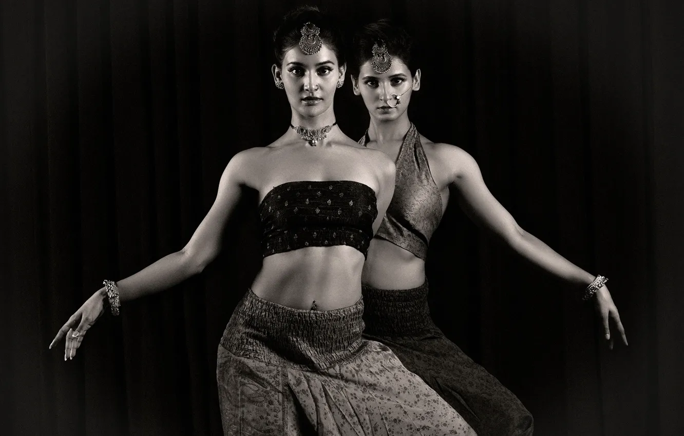 Photo wallpaper girl, eyes, smile, beautiful, figure, model, lips, face