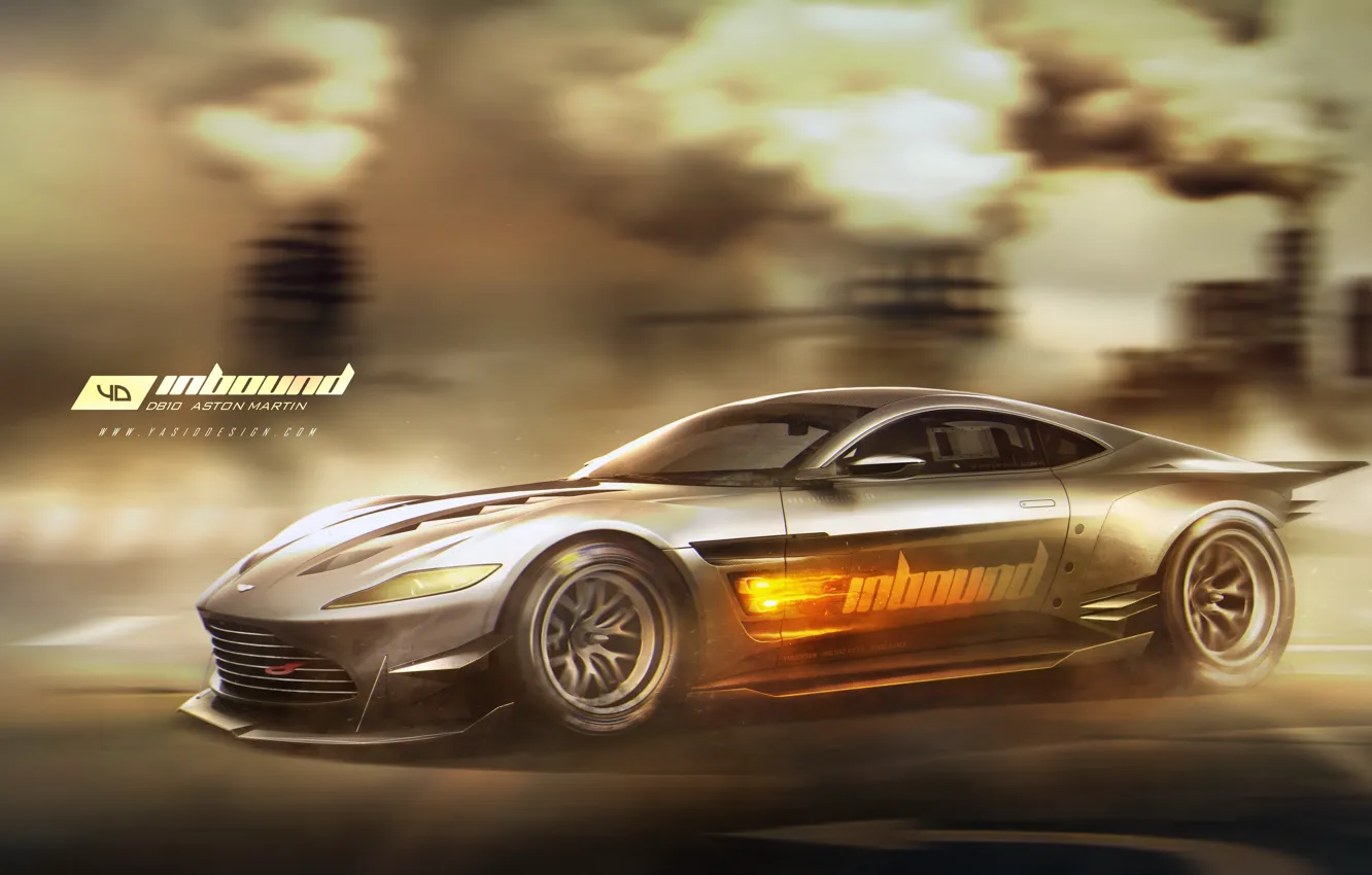 Photo wallpaper motion, yasiddesign, inbound, db10, AstonMartin