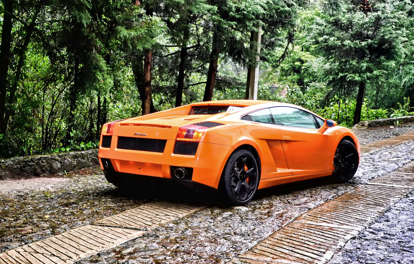 Photo wallpaper photo, cars, auto, Lamborghini Gallardo