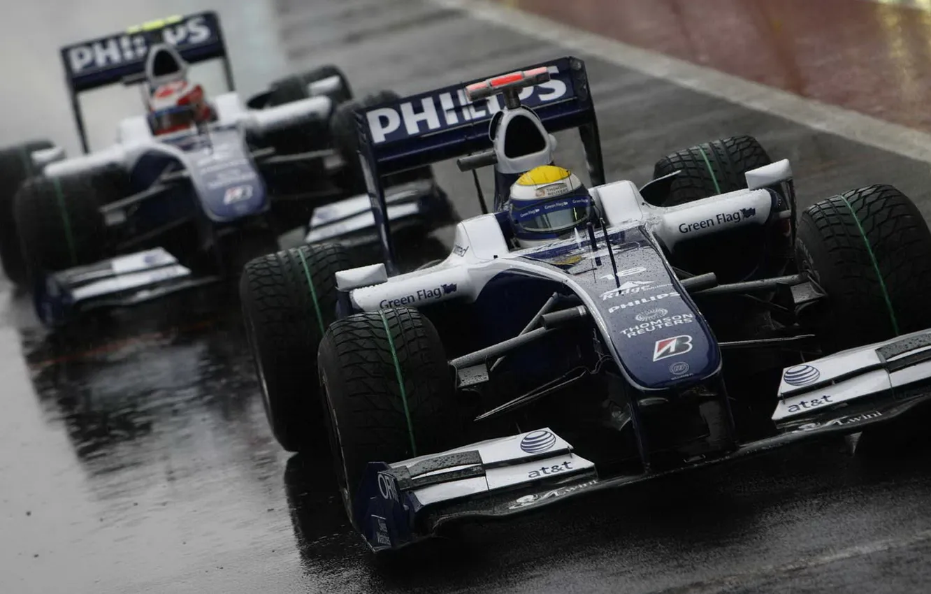 Photo wallpaper 2009, williams, formula1