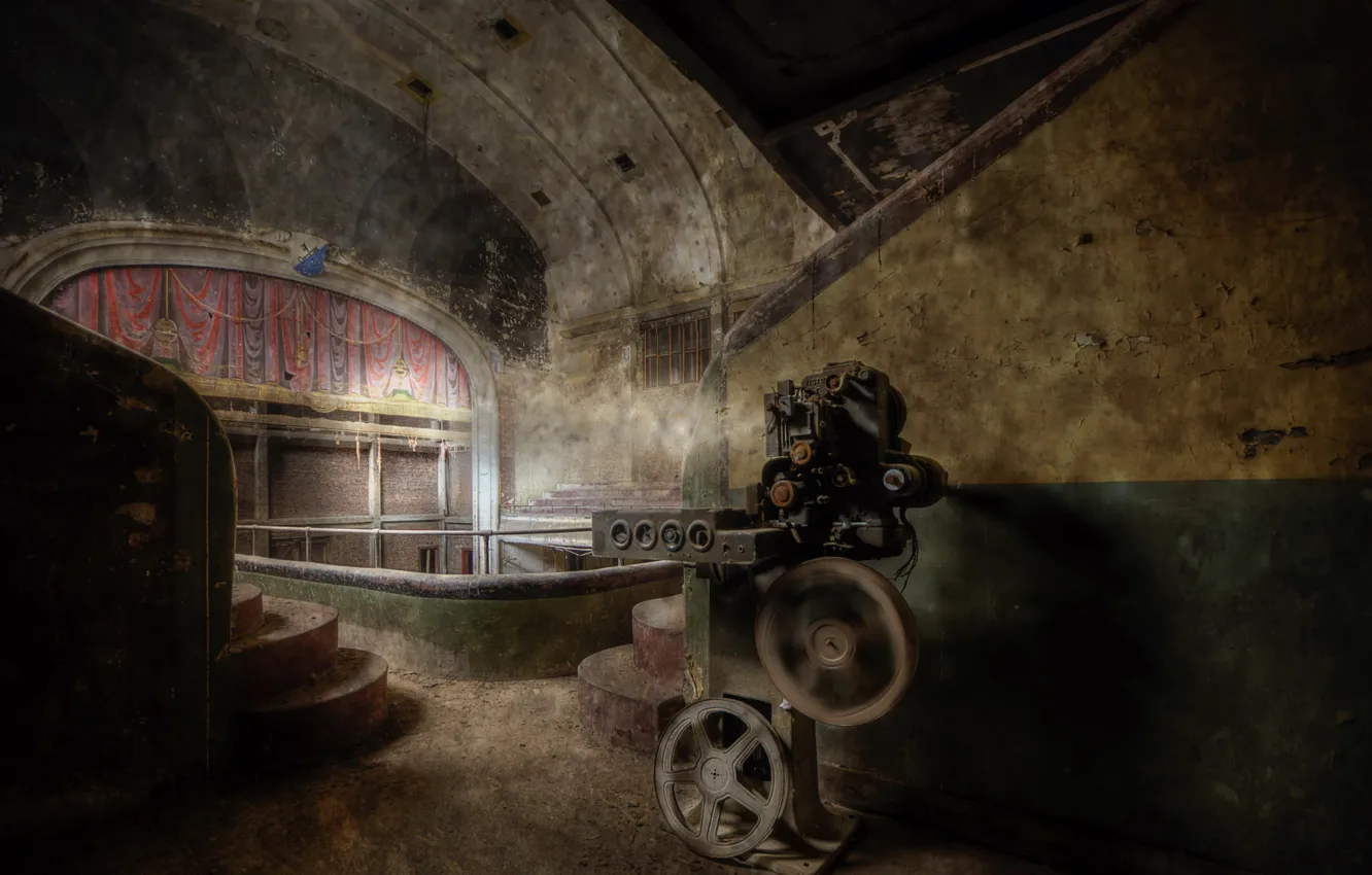 Photo wallpaper background, scene, hall