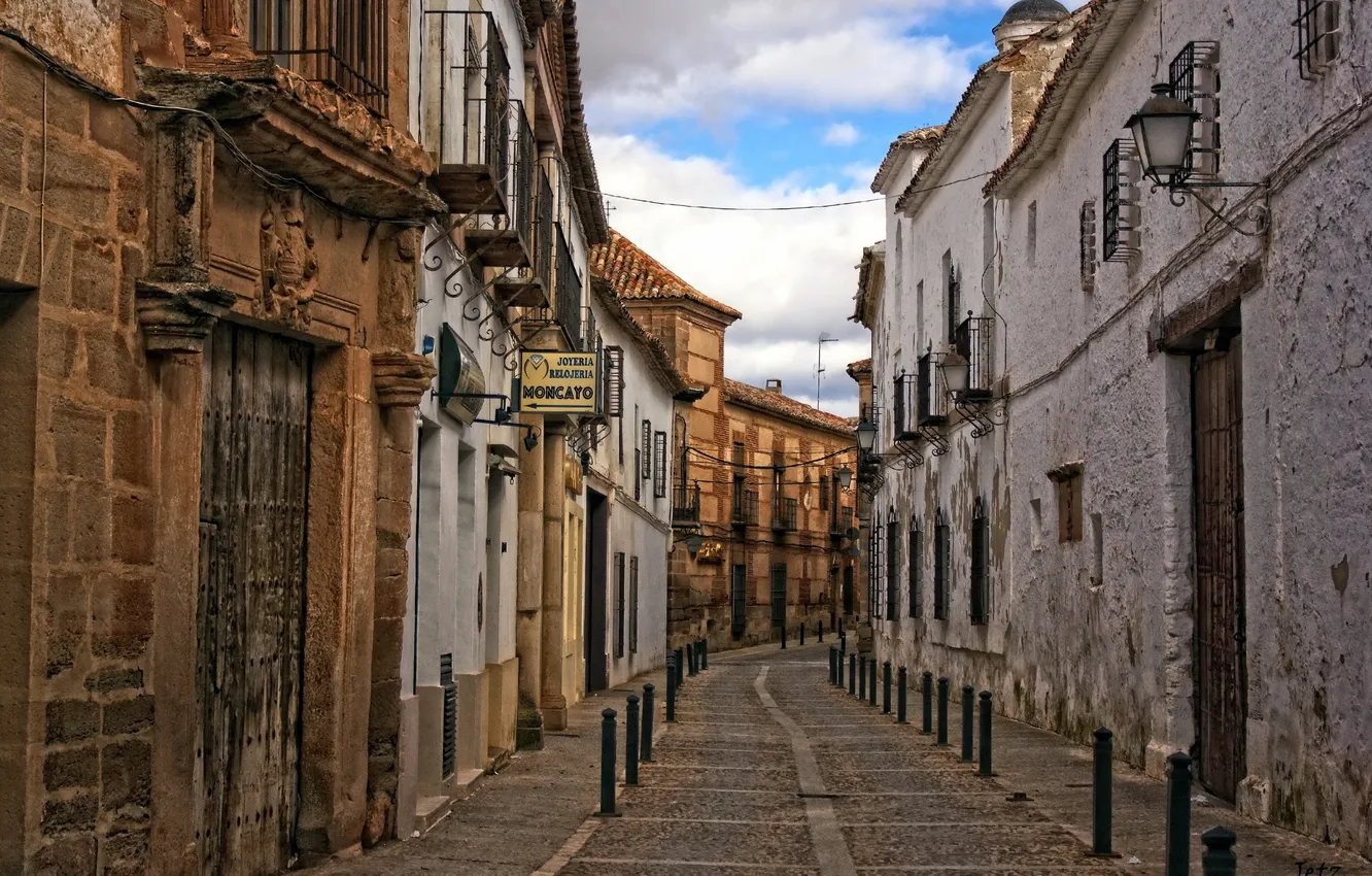 Photo wallpaper the city, street, home