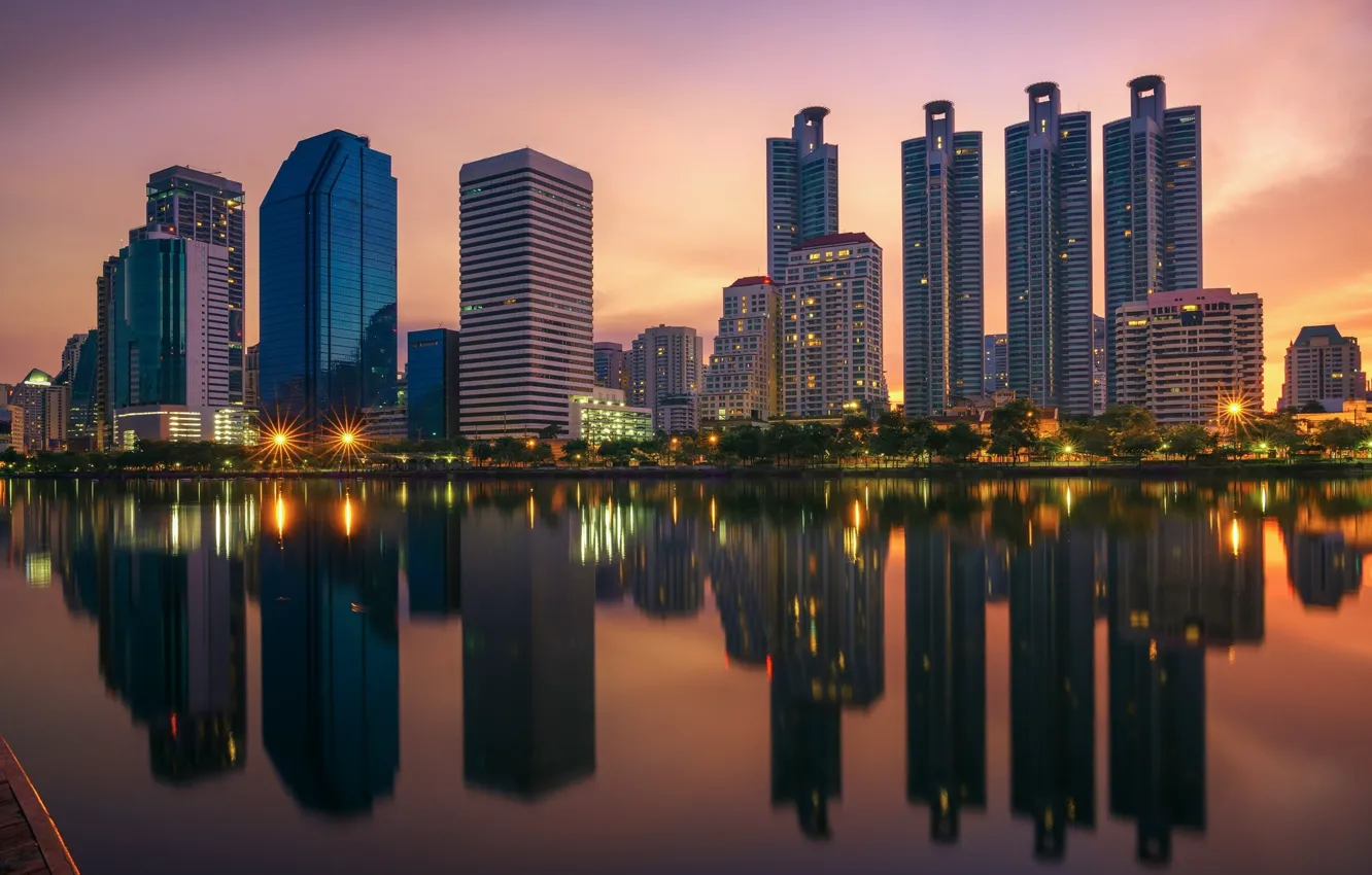 Photo wallpaper the city, Thailand, Bangkok