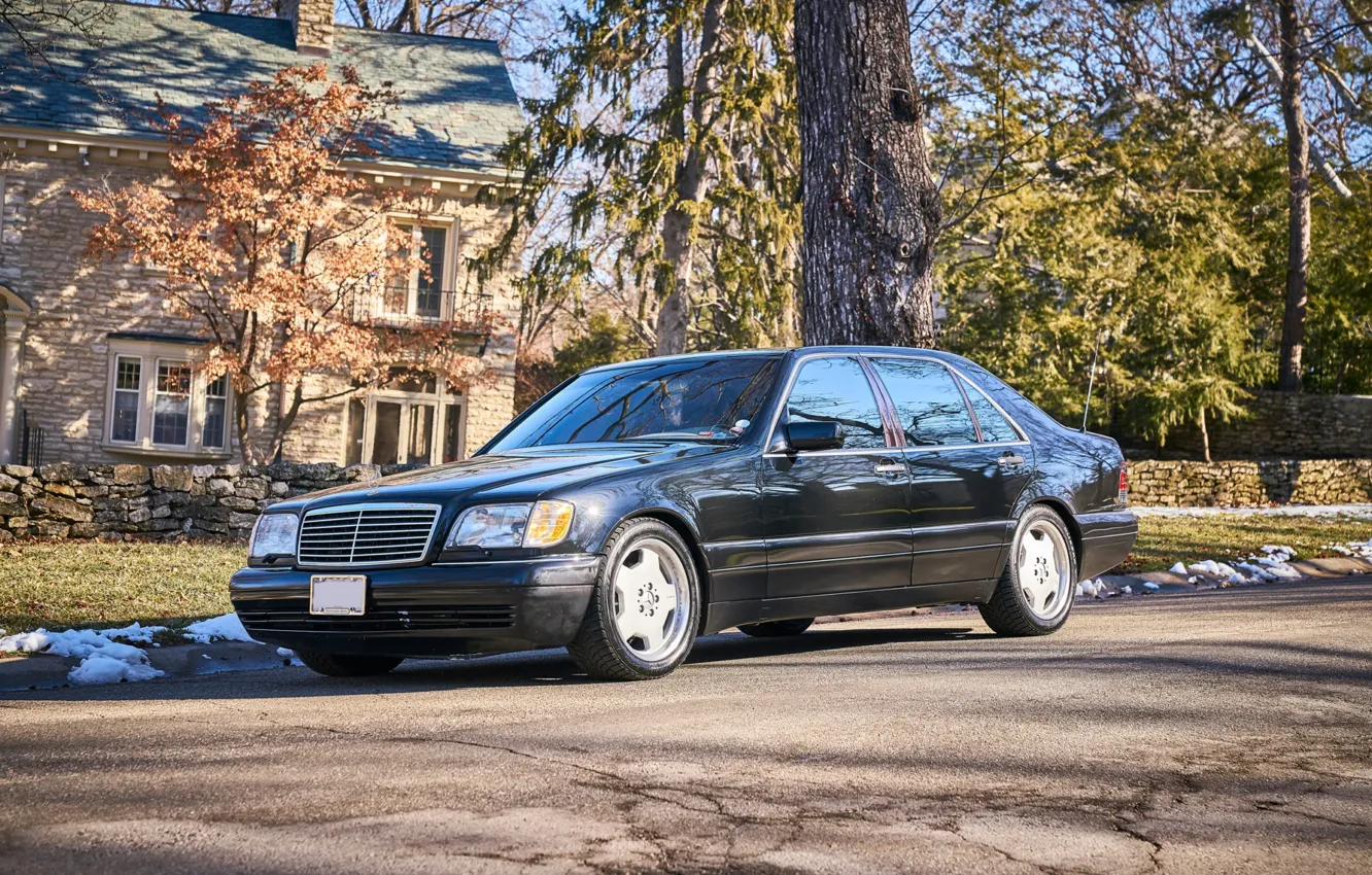 Photo wallpaper Mercedes - Benz, W140, S600, 1999, Grand Edition