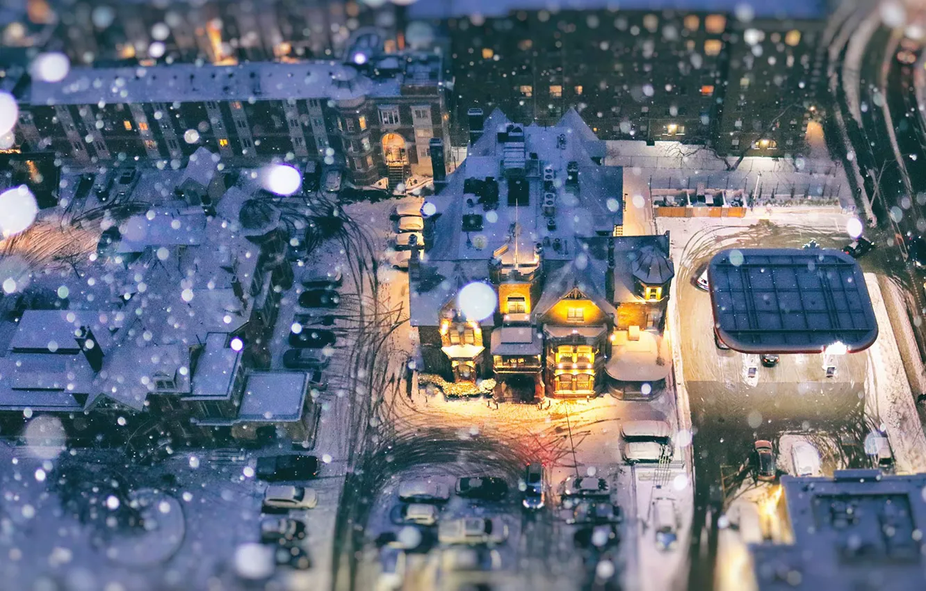 Photo wallpaper Canada, panorama, Toronto